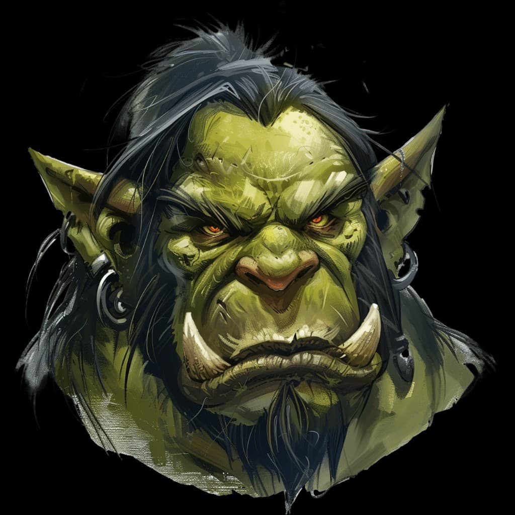 Warcraft Orc Logo